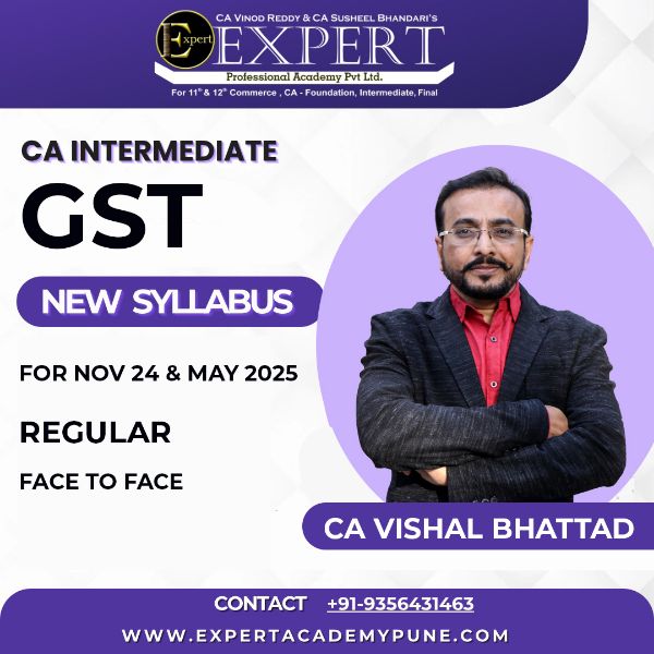 Picture of CA Intermediate GST - By CA Vishal Bhattad