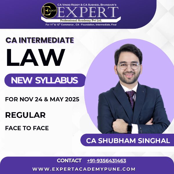 Picture of CA Intermediate Law - By CA Shubham Singhal