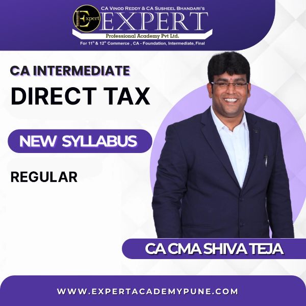 Picture of CA Intermediate Direct Tax (DT) - By CA CMA Shiva Teja
