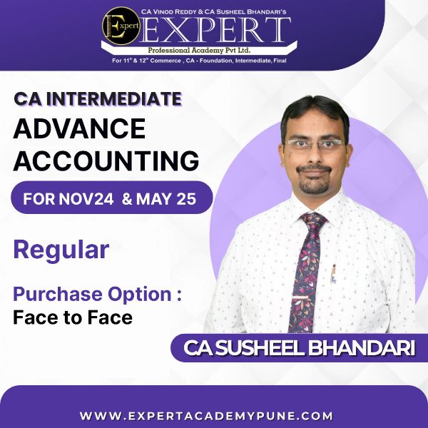 Picture of CA Intermediate Advanced Accounting By CA Susheel Bhandari