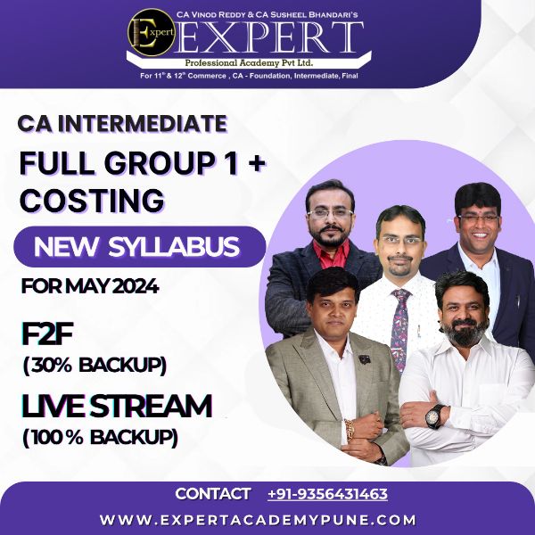 Picture of CA Intermediate Full Group 1 + Costing New Syllabus 