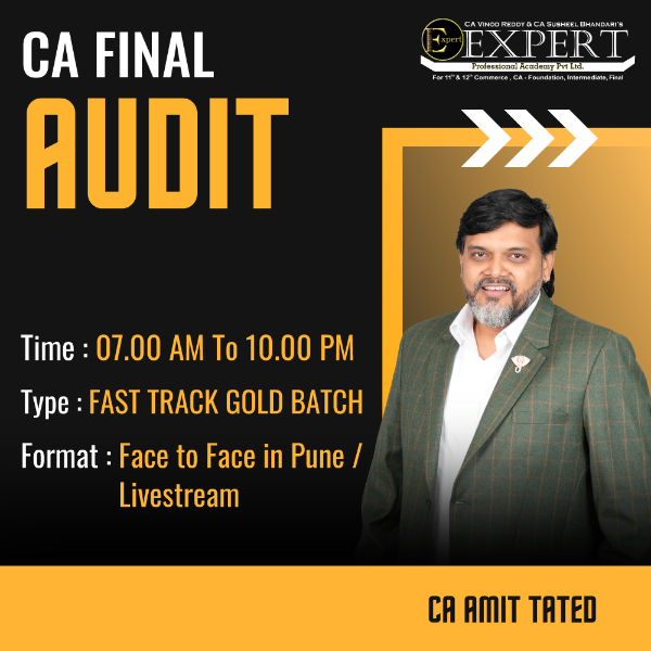 Picture of CA FINAL AUDIT FAST TRACK GOLD BATCH BY CA AMIT TATED